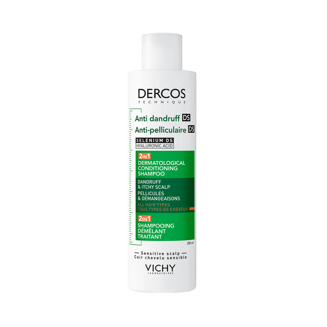 Dercos 2in1 Anti-dandruff Shampoo pack shot