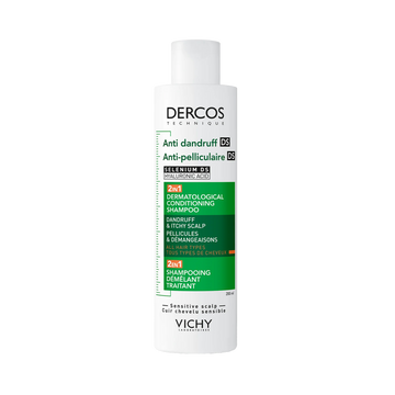 Dercos Anti-Dandruff Daily Shine 2in1 Shampoo