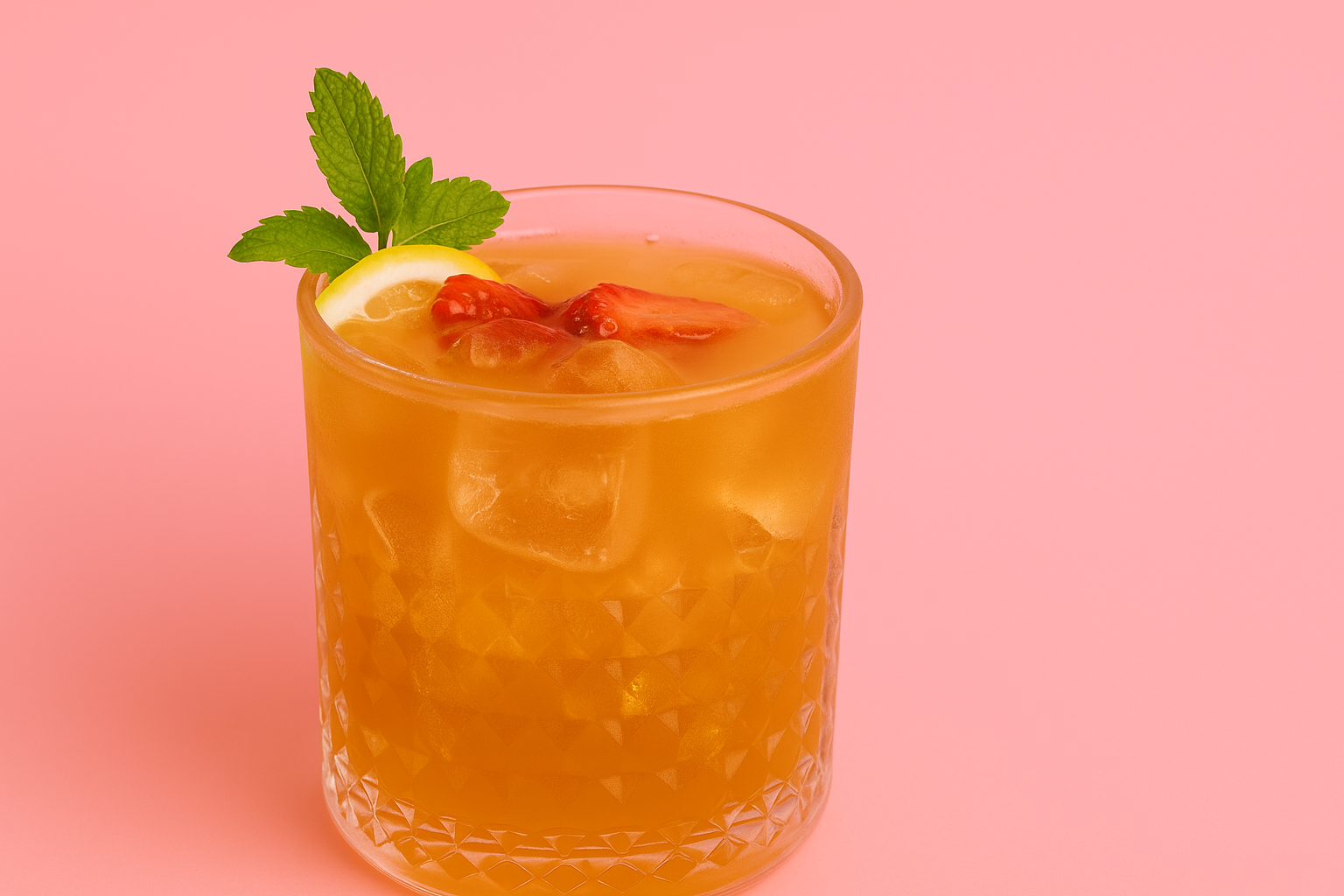 Strawberry & Lemon Collagen Sparkler ft Vital Proteins Beauty Collagen
