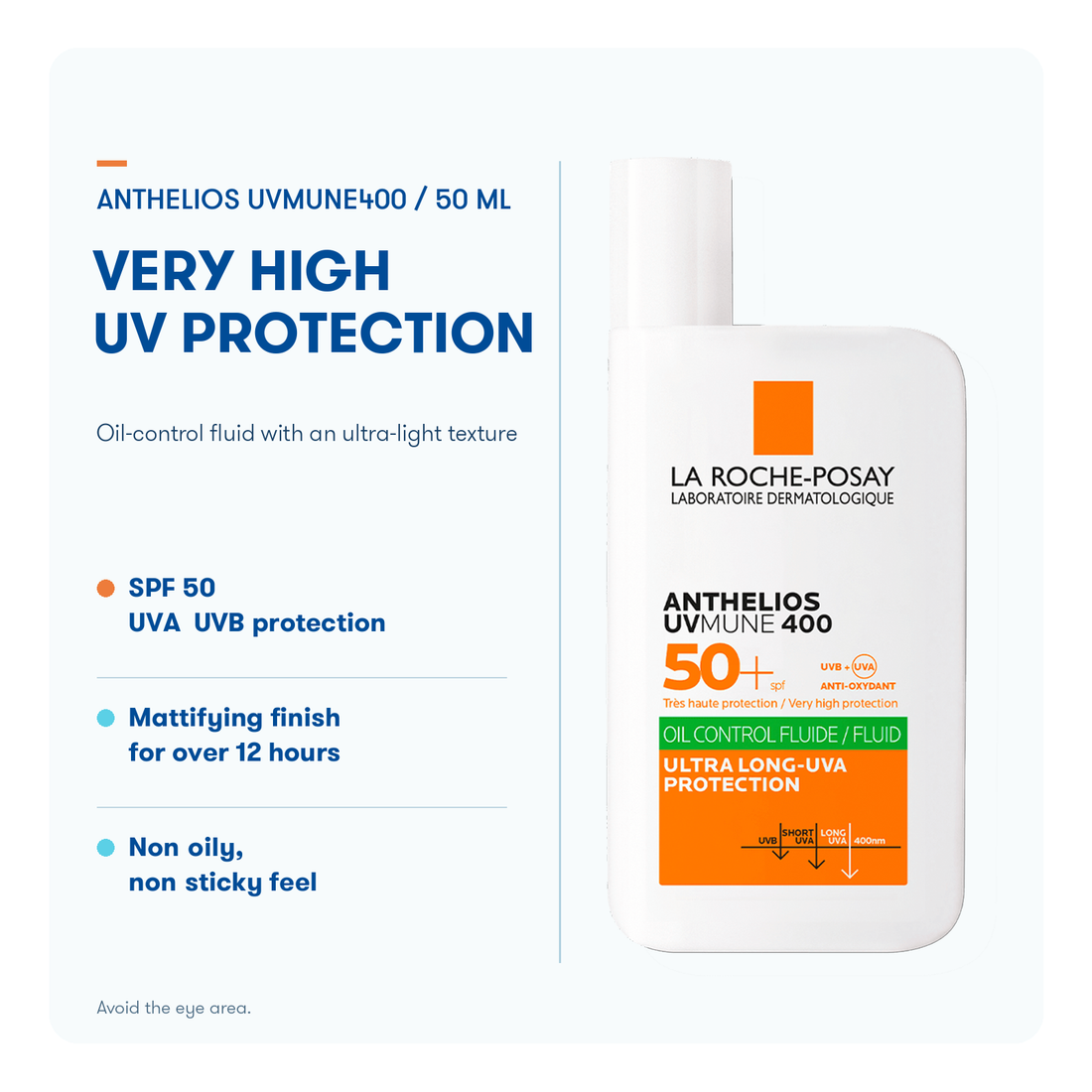 Anthelios UVMUNE400 Oil Control Fluid SPF50+