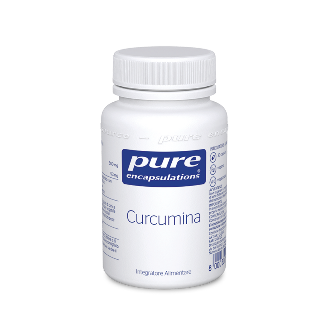 pure encapsulations - curcumina pack shot