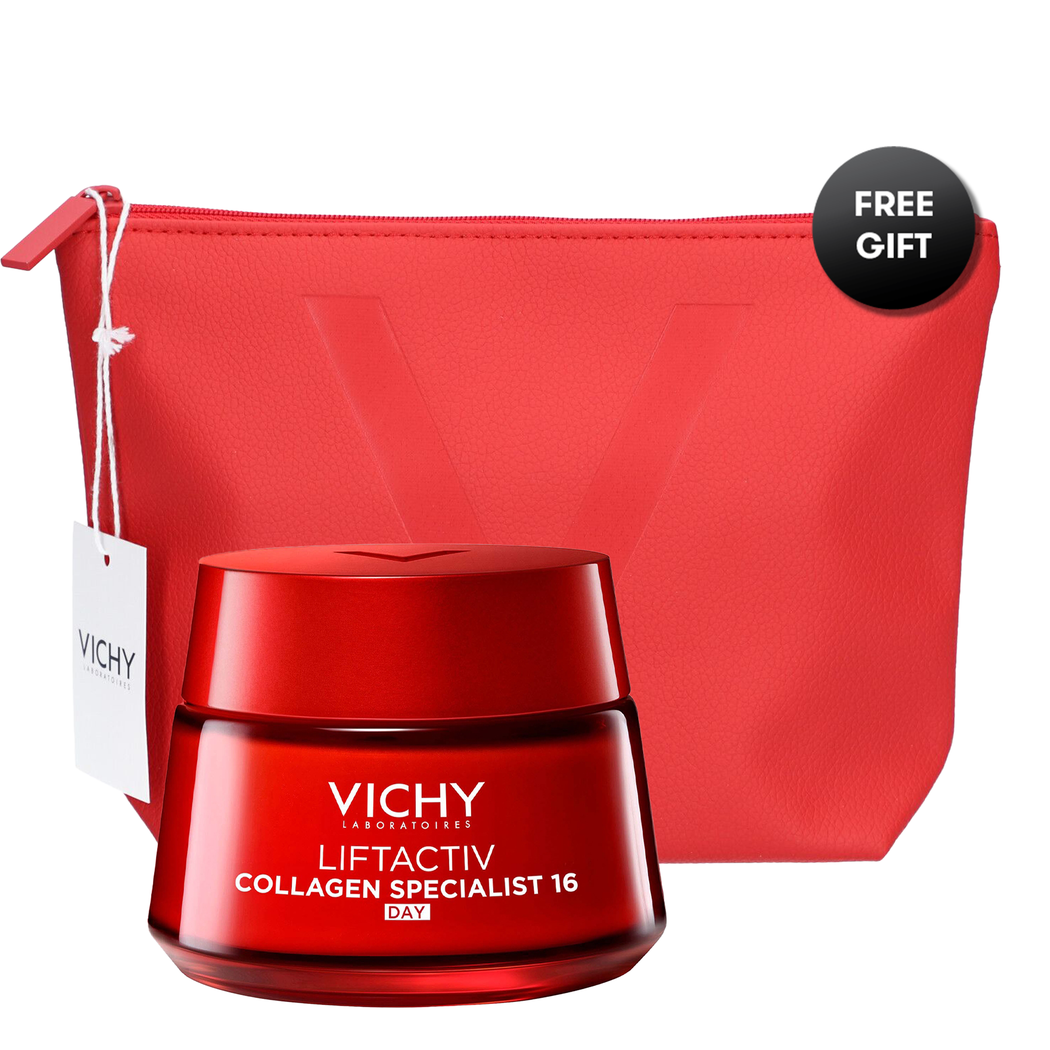 Vichy Liftactiv Collagen Cream + Free Pouch