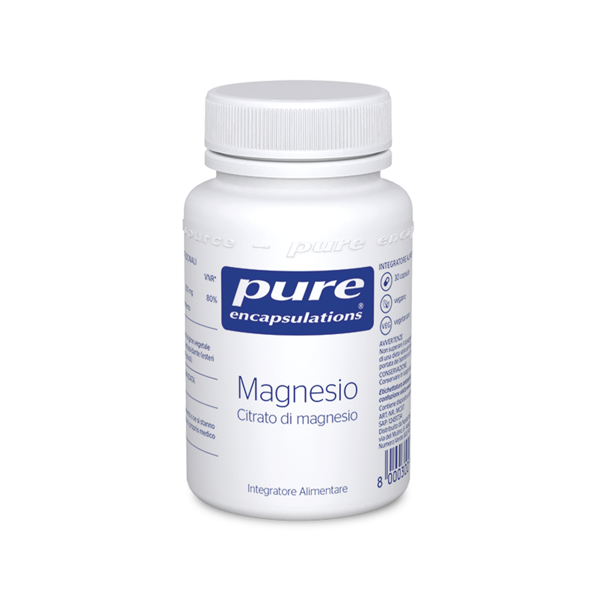 pure encapsulations - magnesium citrate pack shot