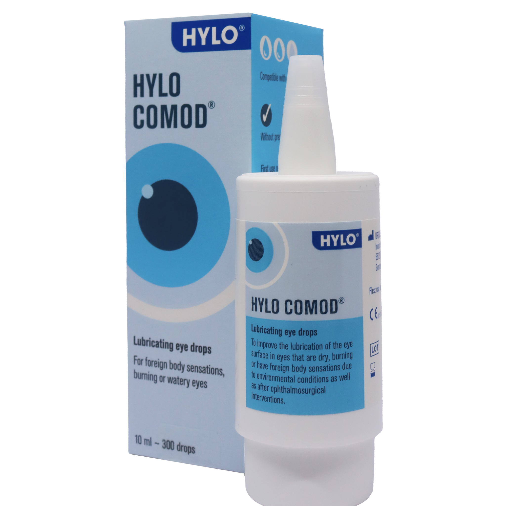 HYLO COMOD Eye Drops