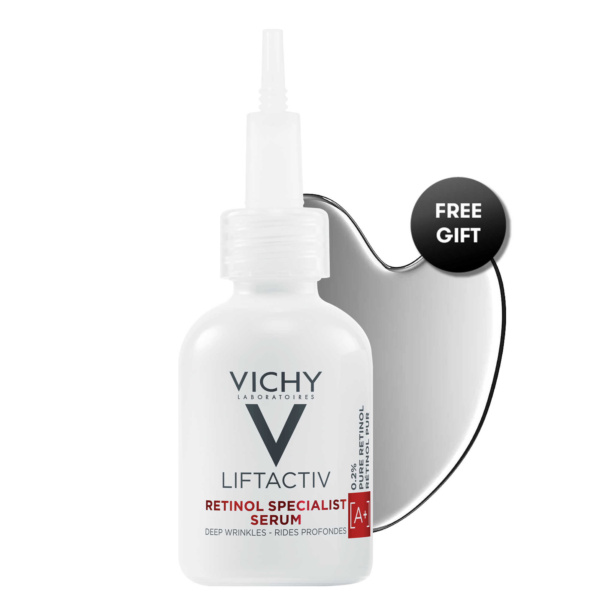 Liftactiv Deep Wrinkle Retinol Serum + Free Guasha