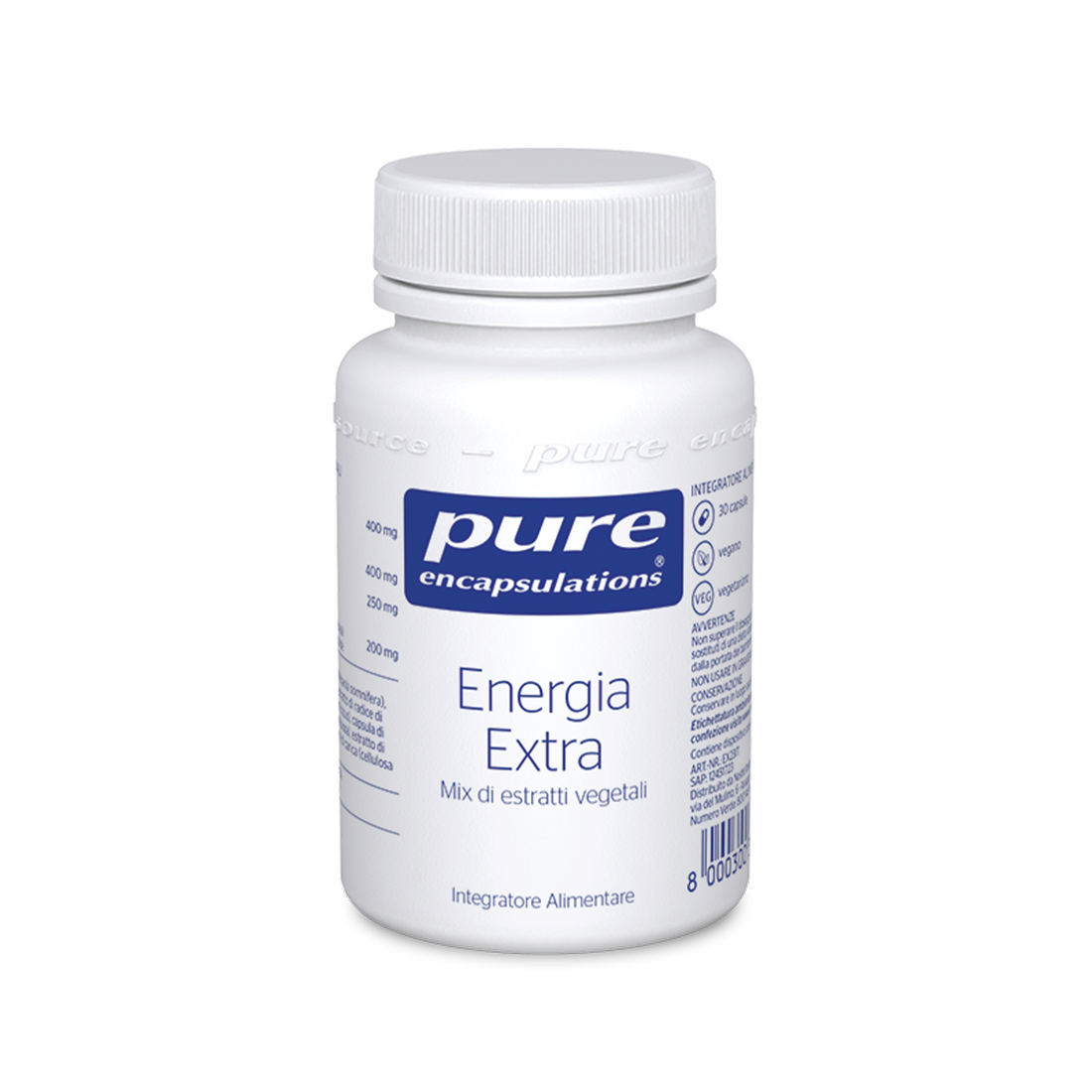 pure encapsulations - extra energy pack shot