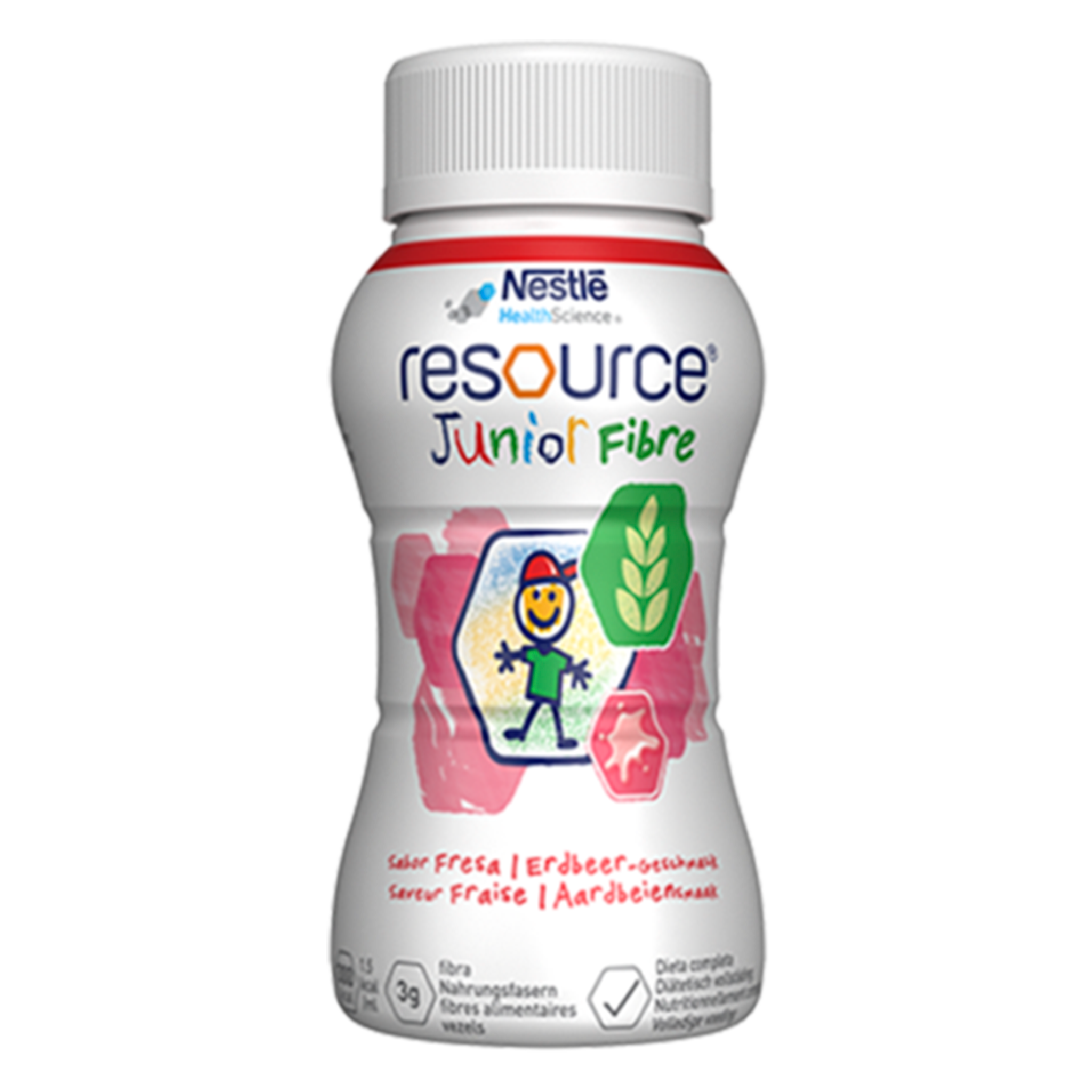 Resource Junior Fibre - Strawberry Flavour