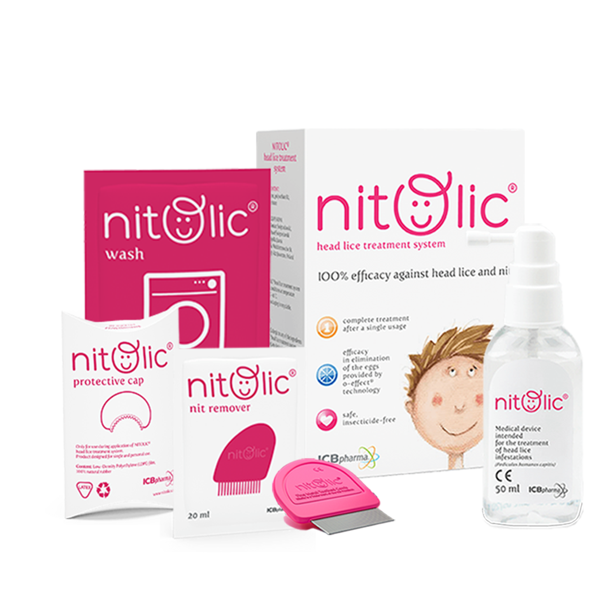 Nitolic Head Lice Treatment Kit