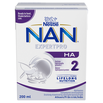 Nestle NAN HA2 Ready-to-feed 200ml