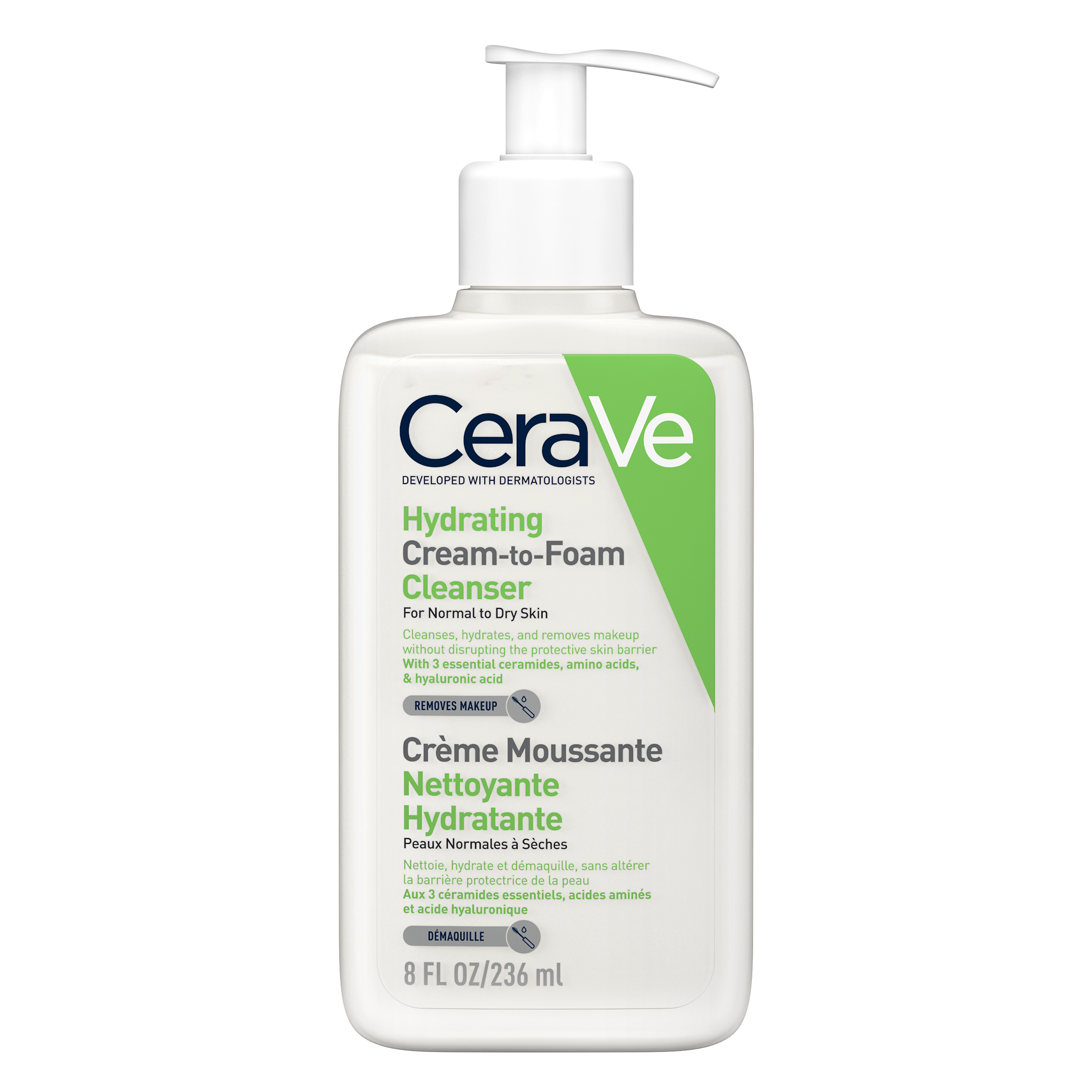 CeraVe Hydrating Cream to Foam Cleanser