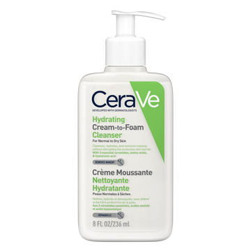 CeraVe Hydrating Cream to Foam Cleanser