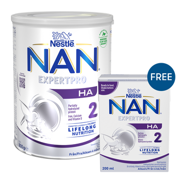 *OFFER* Nestle Nan Expertpro HA2 800G + FREE Nestle Nan Expertpro HA2 Ready-to-feed 200ml