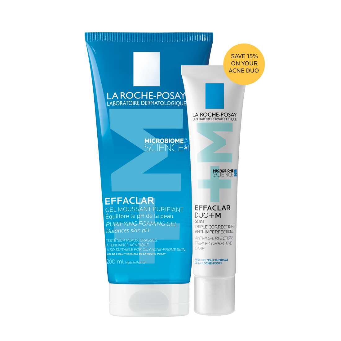 Effaclar Gel Wash 200ml + Effaclar Duo+M