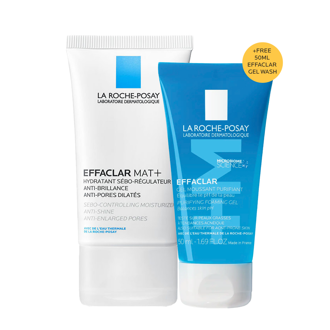 Effaclar Mat+ + Effaclar Gel Wash 50ml