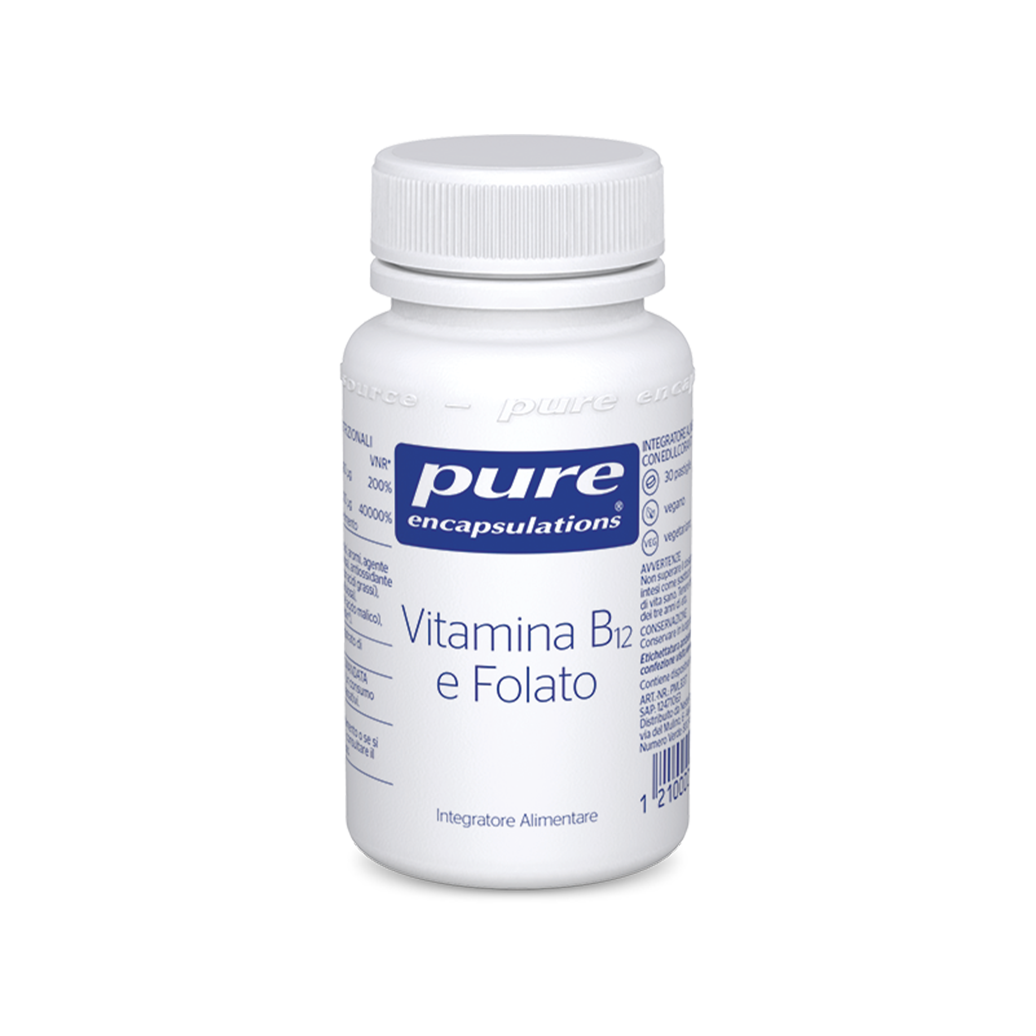 pure encapsulations - vitamin B12 pack shot