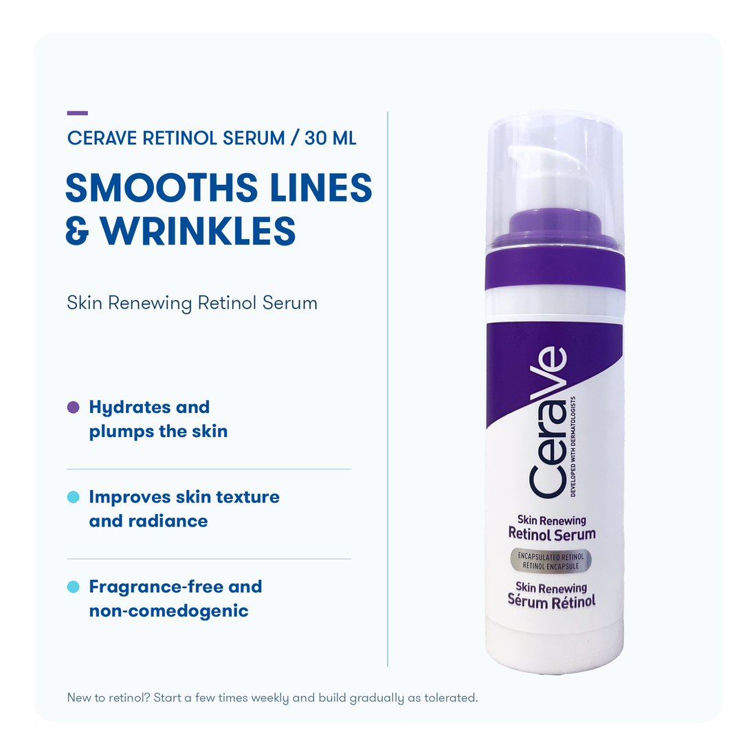 CeraVe Skin Renewing Retinol Serum 30ml