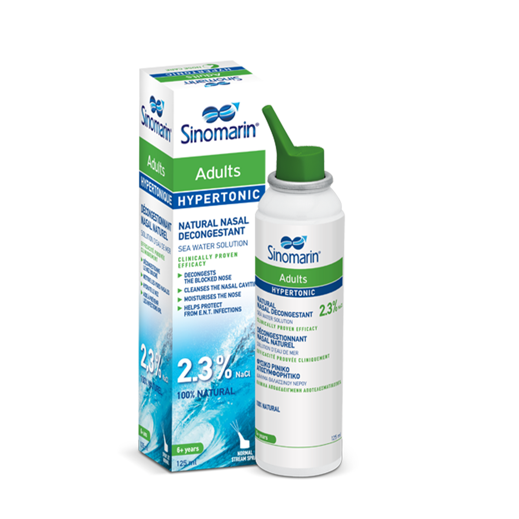 SINOMARIN HYPERTONIC ADULTS 125ML