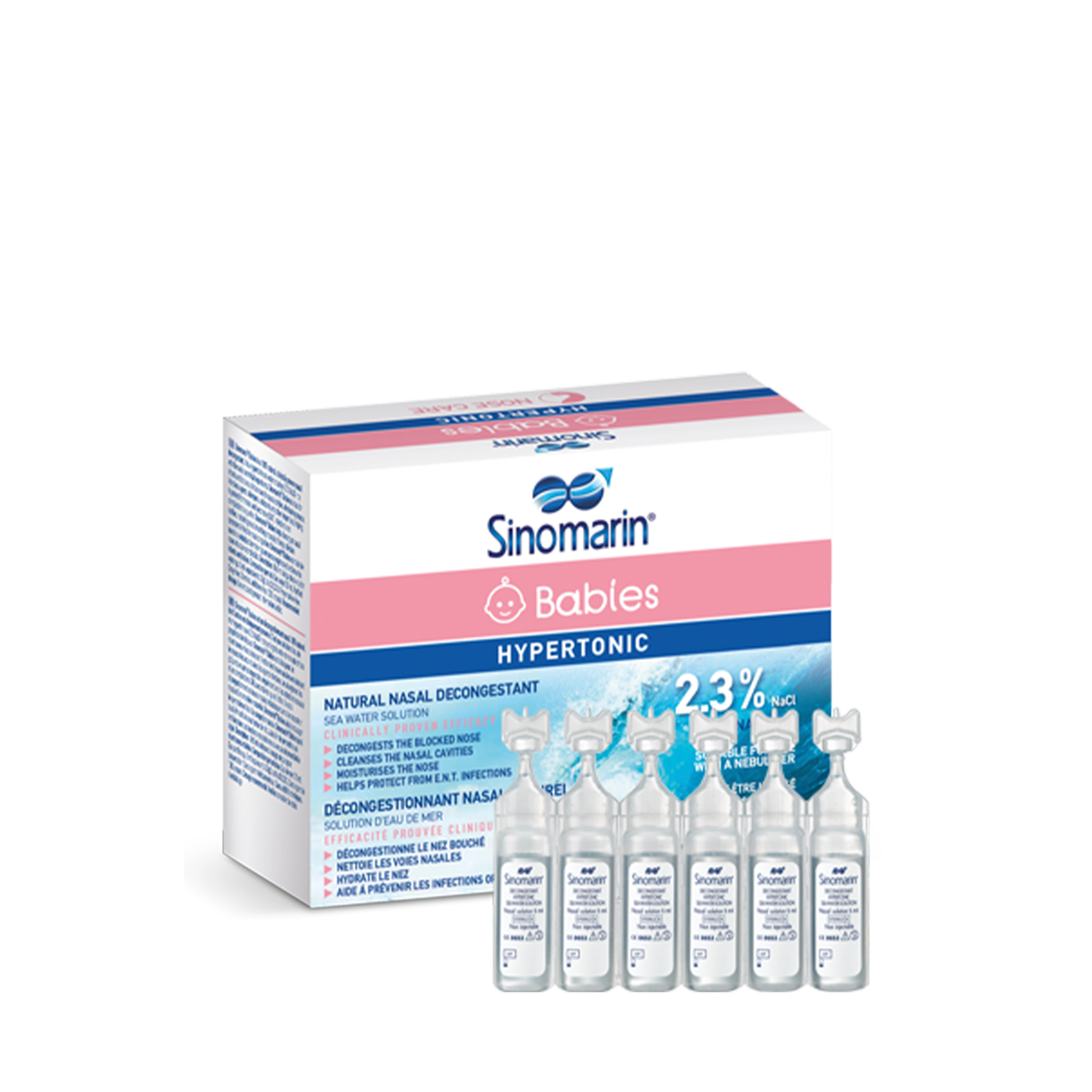 SINOMARIN HYPERTONIC BABIES 5ML X 18