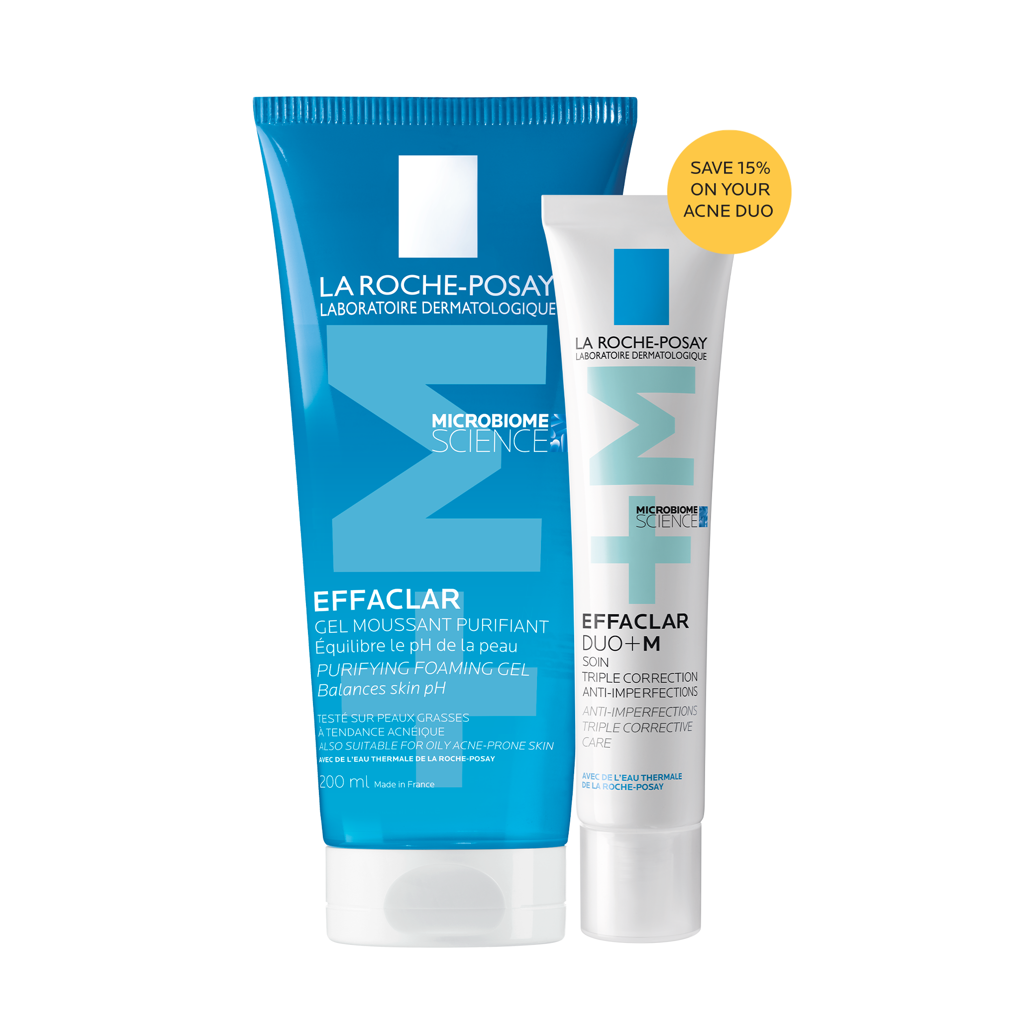 *OFFER* EFFACLAR WASH 200ML + EFFACLAR DUO+M