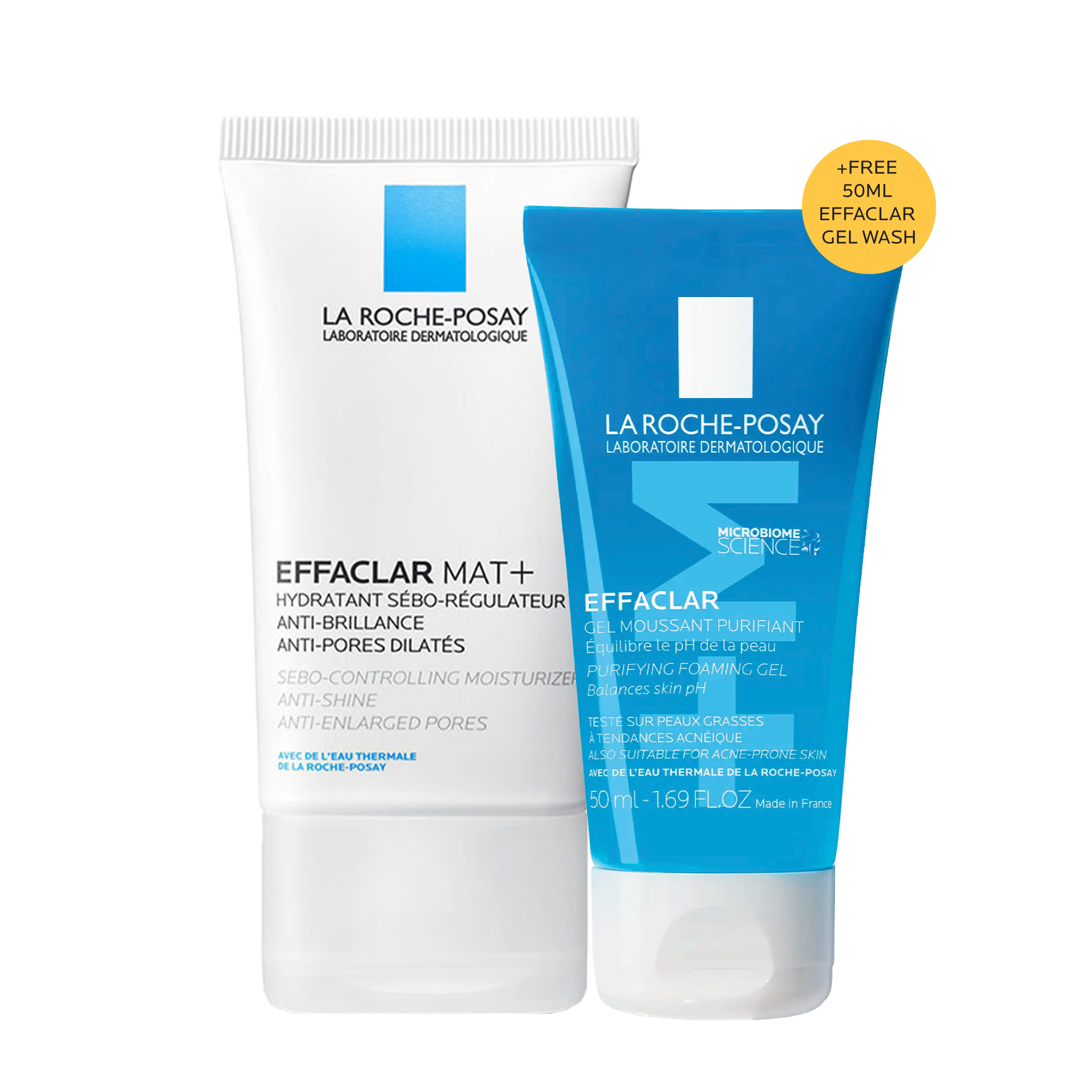 Effaclar Mat+ + Effaclar Gel Wash 50ml