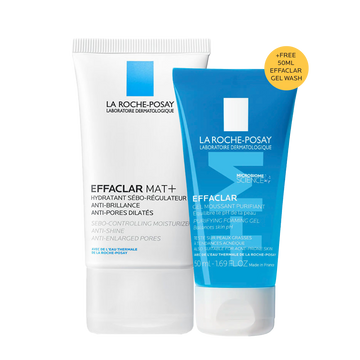 Effaclar Mat+ + Effaclar Gel Wash 50ml