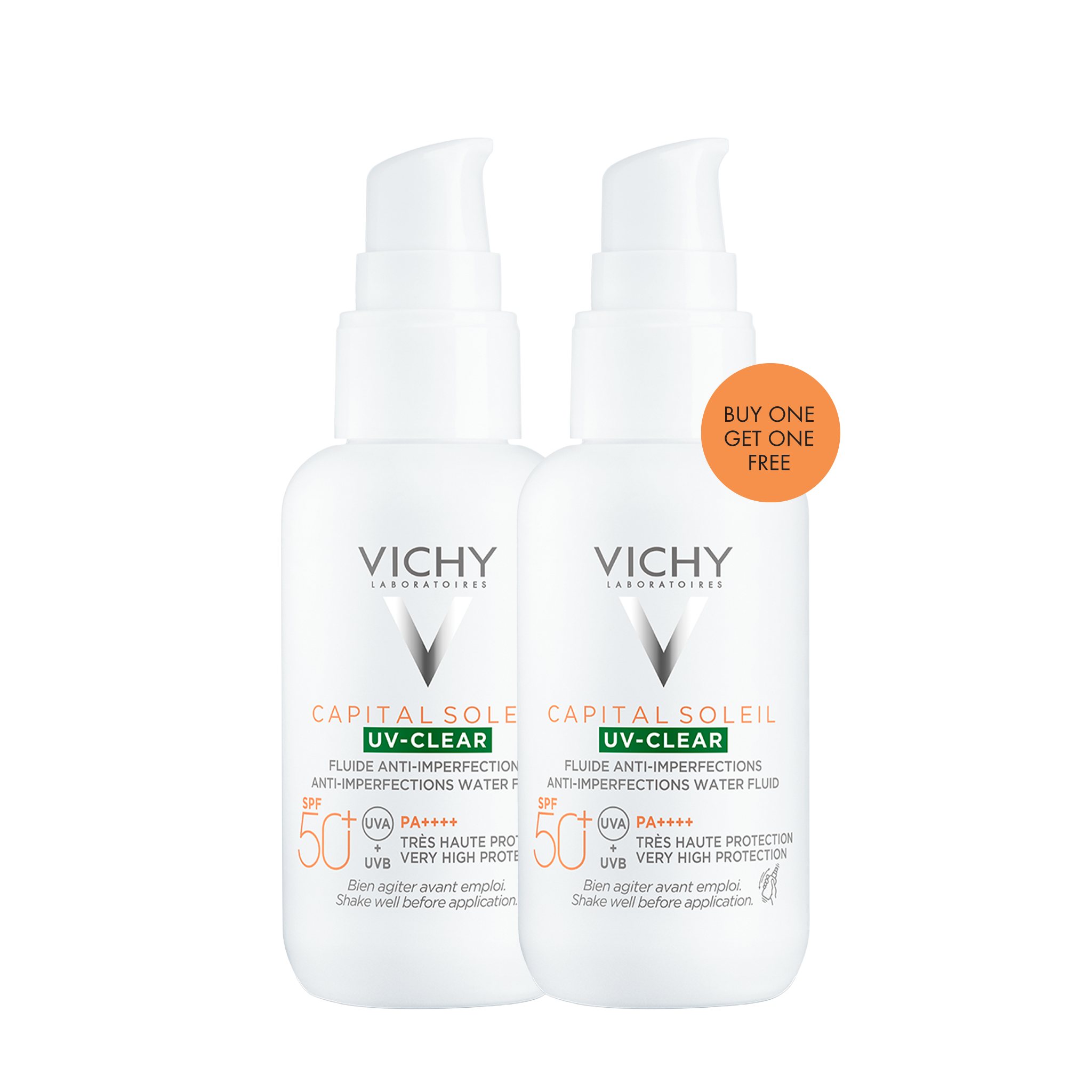 Capital Soleil UV Clear Sunscreen Duo (BUY 1 GET ONE FREE)