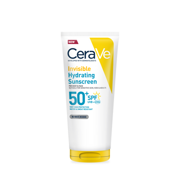 CeraVe Invisible Hydrating Sunscreen for Body & Face SPF50+