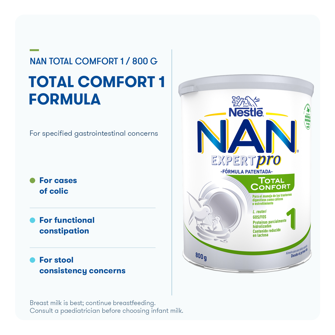 Nestle NAN Expertpro Total Comfort 1 800g
