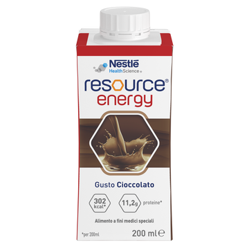 Nestle Resource Energy Chocolate Flavour Front Pack shot transparent background