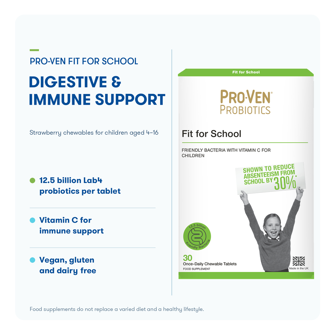 Pro-Ven Probiotics Fit for School