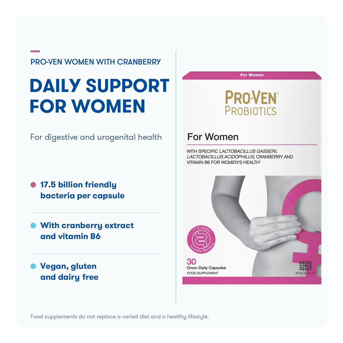 Proven Probiotics for Women