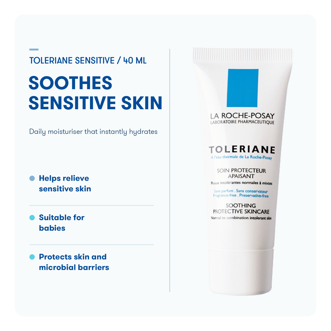 La Roche-Posay Toleriane Sensitive Cream 40ml
