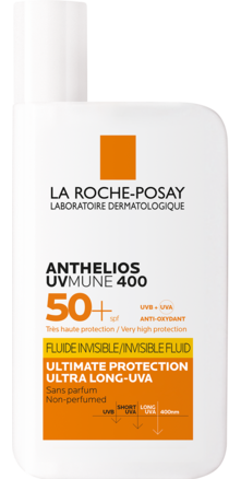 Prohealth Malta La Roche-Posay Anthelios Ultra Invisible Fluid UVMUNE 400 SPF50+