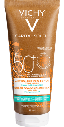 Prohealth Malta Vichy Capital Soleil Solar Eco-Designed Milk SPF 50+