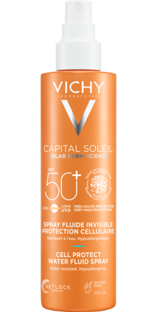 Prohealth Malta Vichy Capital Soleil Cell Protect Water Fluid Spray SPF50+ 
